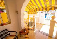 REF 10585 Corner townhouse in Gran Alacant terrace awning